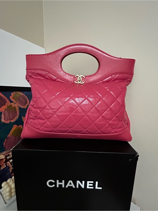 CHANEL Handbags - CHANEL Hot Pink Quilted Leather
